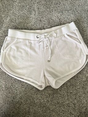 Victoria Secret | Women’s White Terry Shorts Size XS